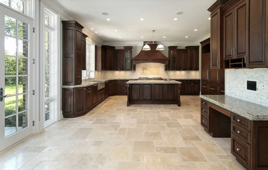 tile kitchen floor